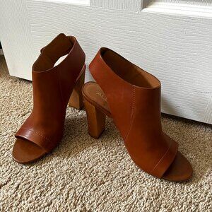 Aldo Brown Leather Heels